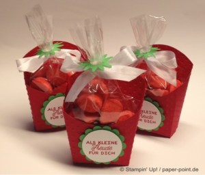 Gastgeschenk Erdbeere