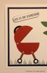Geburtstagskarte Grill