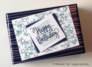 Geburtstagskarte Happy Birthday