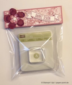 Verpackung Stempelblock A