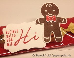 Gastgeschenk Marzipanbrot Lebkuchenmännchen