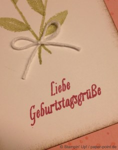 Geburtstagskarte Gartengrüße