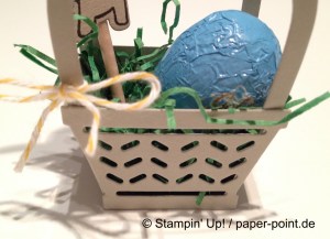 Gastgeschenk Osterkörbchen