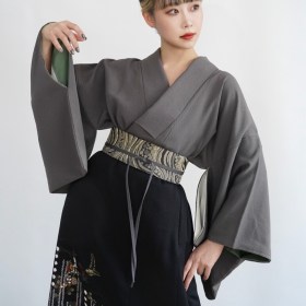 セパレート着物 くろごま色 - 画像 (11)
