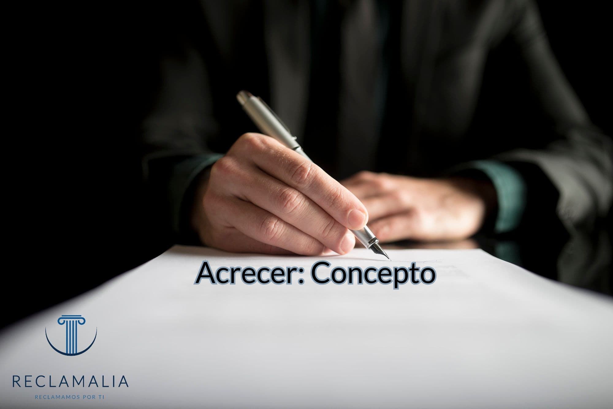 acrecer concepto