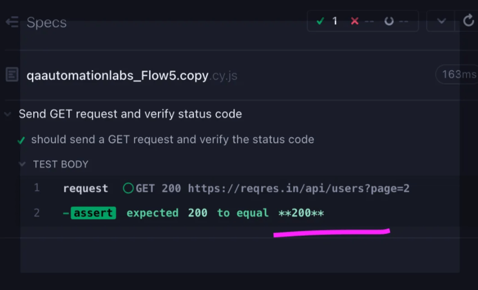 cypress тестирование api с помощью chatgpt