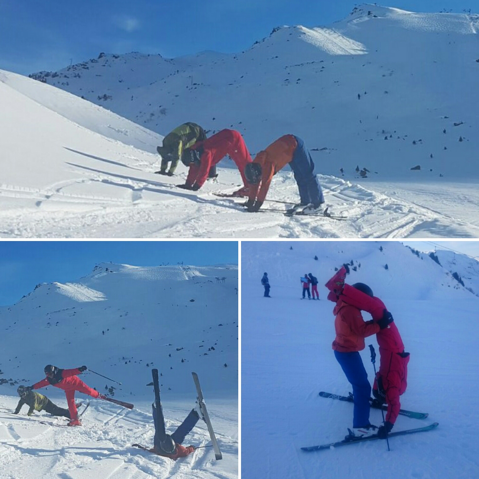 We had a lovely email from Colin, who gave up ice cream and headed to the mountains with friends. "Ive not forgotten my yoga practise", he assured us.