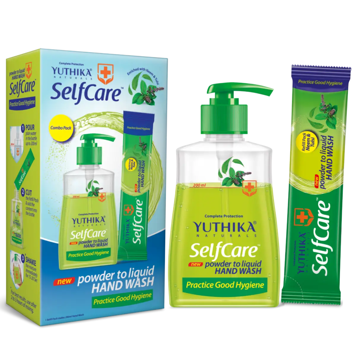 Selfcare Powder to Liquid Hand Wash