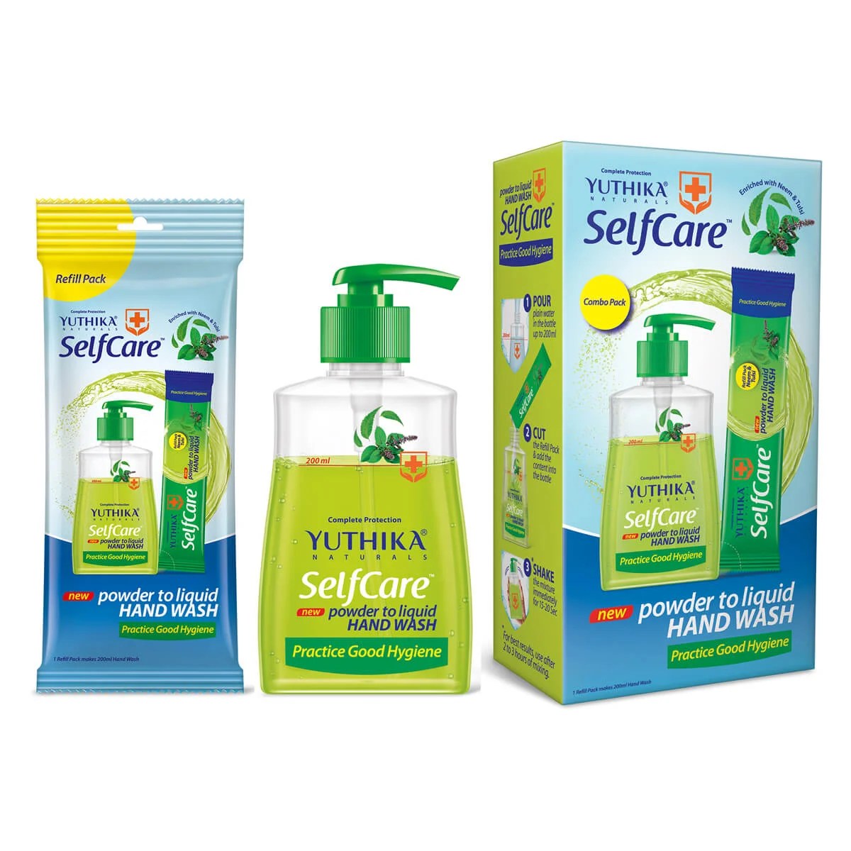 Selfcare Powder to Liquid Hand Wash