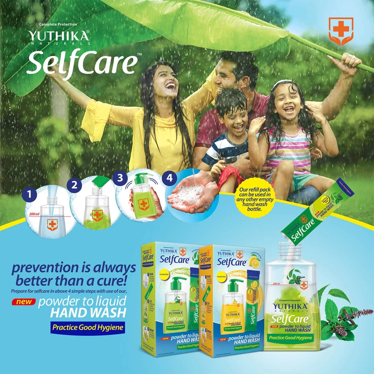 Selfcare Powder to Liquid Hand Wash