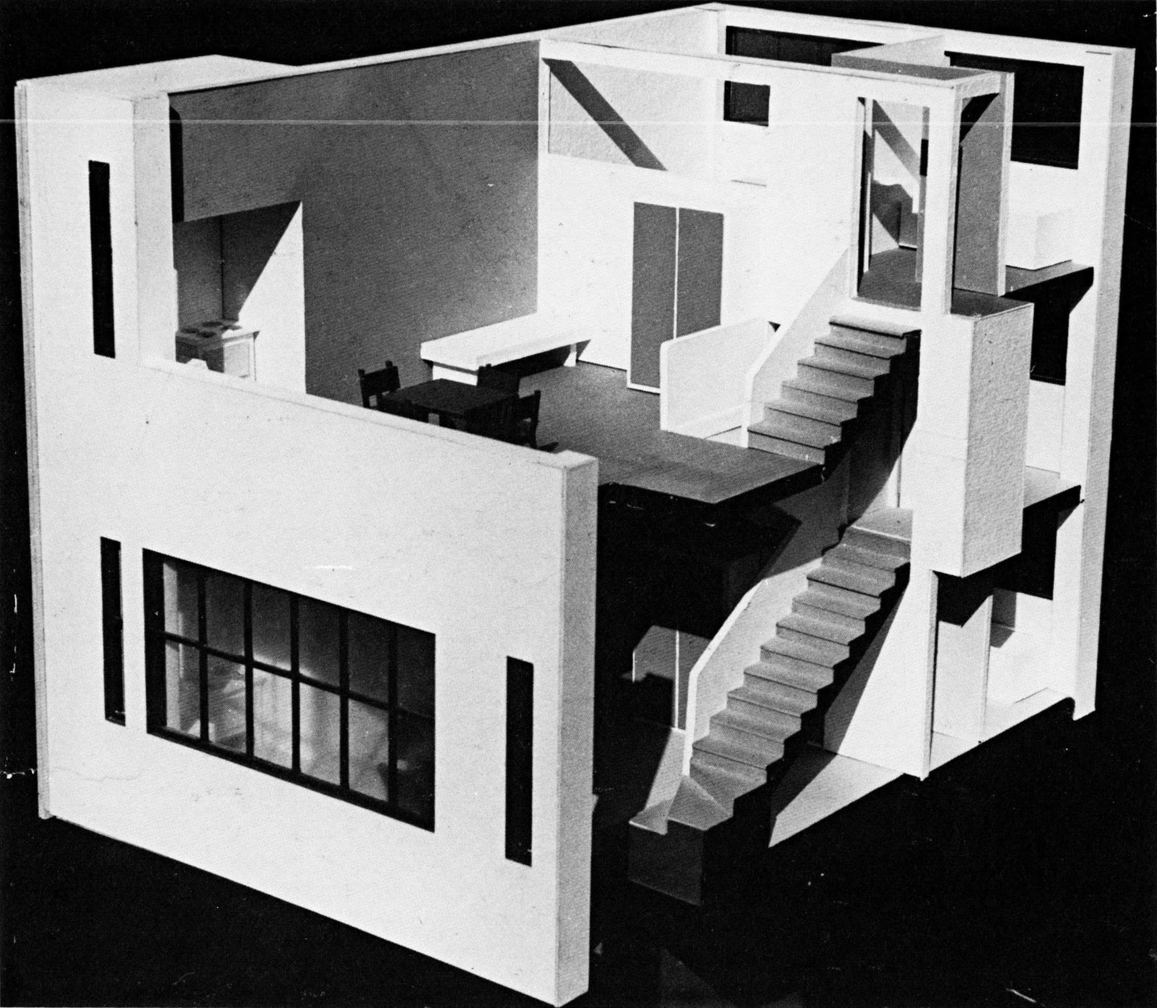 F-Type split-level dwelling unit