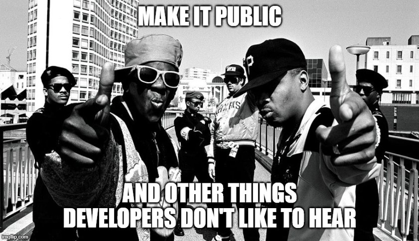 Make it public webinar on testability