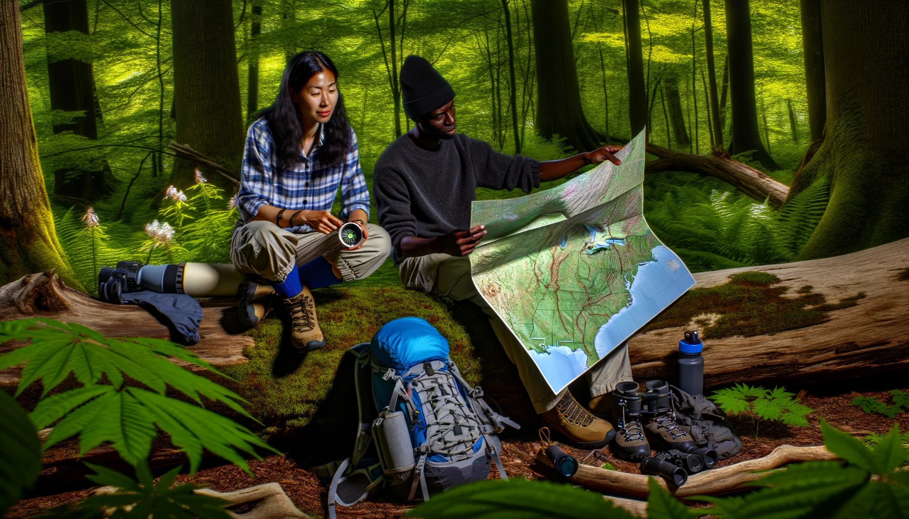 Using Maps For Hiking And Wilderness Exploration TestPlay NA 