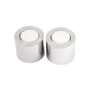 JENNA CLIFFORD - Set of 2 Diamond Tealight Tall