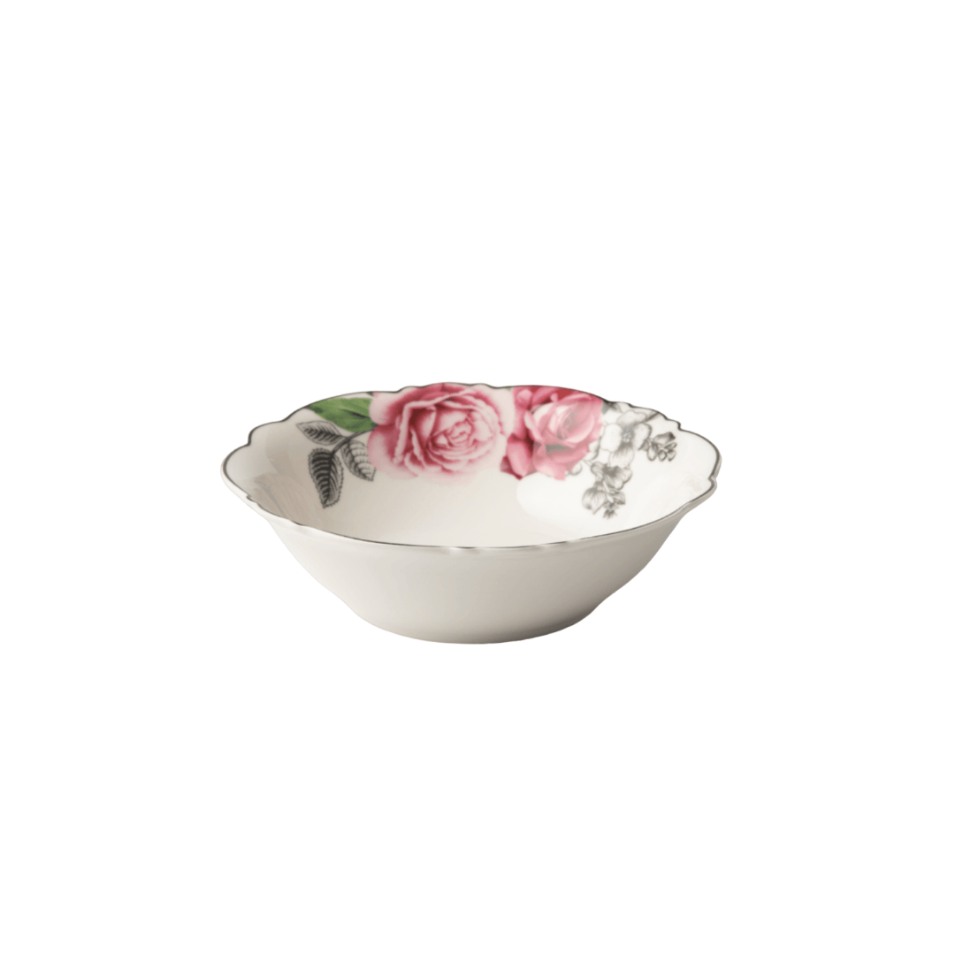 JENNA CLIFFORD - Wavy Rose Cereal BowlJENNA CLIFFORD - Wavy Rose Cereal Bowl