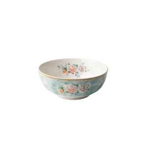 JENNA CLIFFORD - Green Floral Cereal Bowl Set of 4