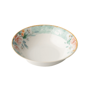 JENNA CLIFFORD - Green Floral Salad Bowl