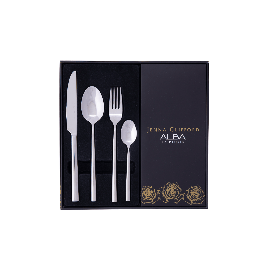 Jenna Clifford - Alba 16 piece Cutlery Set