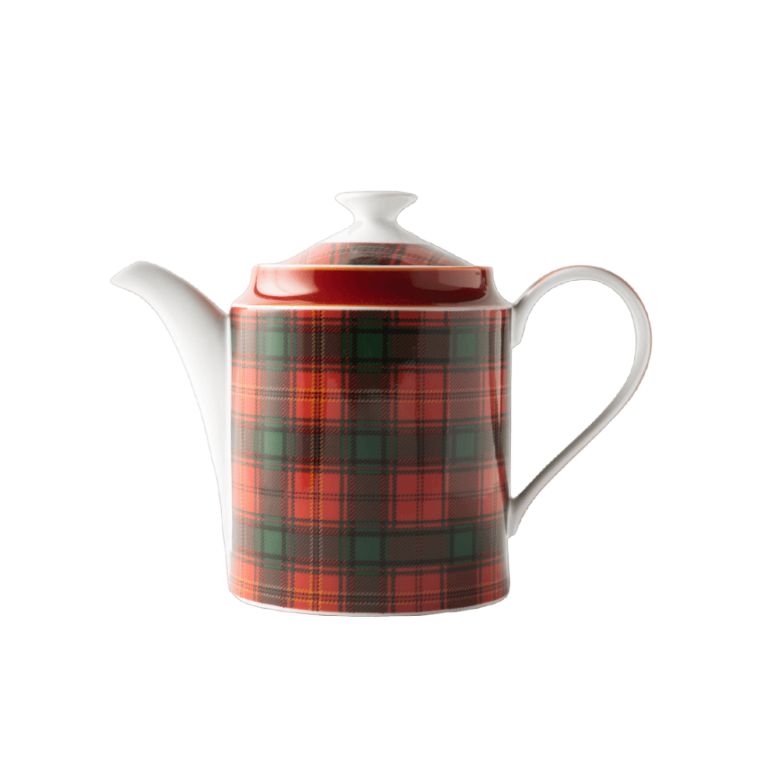 JENNA CLIFFORD - Red Tartan Teapot