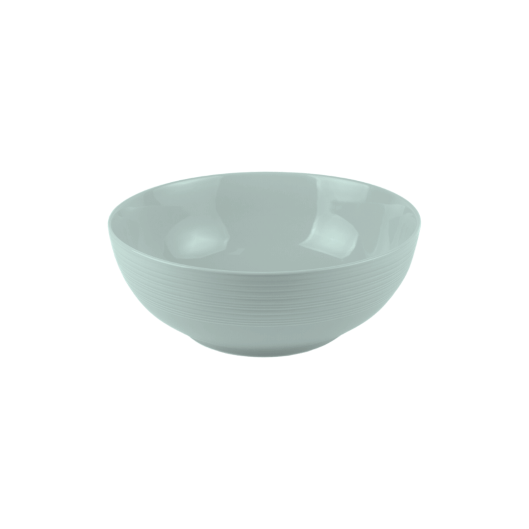 JENNA CLIFFORD - Embossed Lines Salad Bowl 25cm (choose from 5 colours)