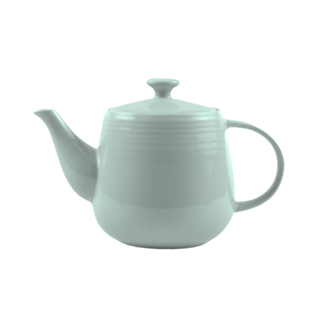 JENNA CLIFFORD - Embossed Lines Teapot (choose from 2 colours)