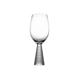 JENNA CLIFFORD - Wine Glass with Etched Stem (Set of 2)