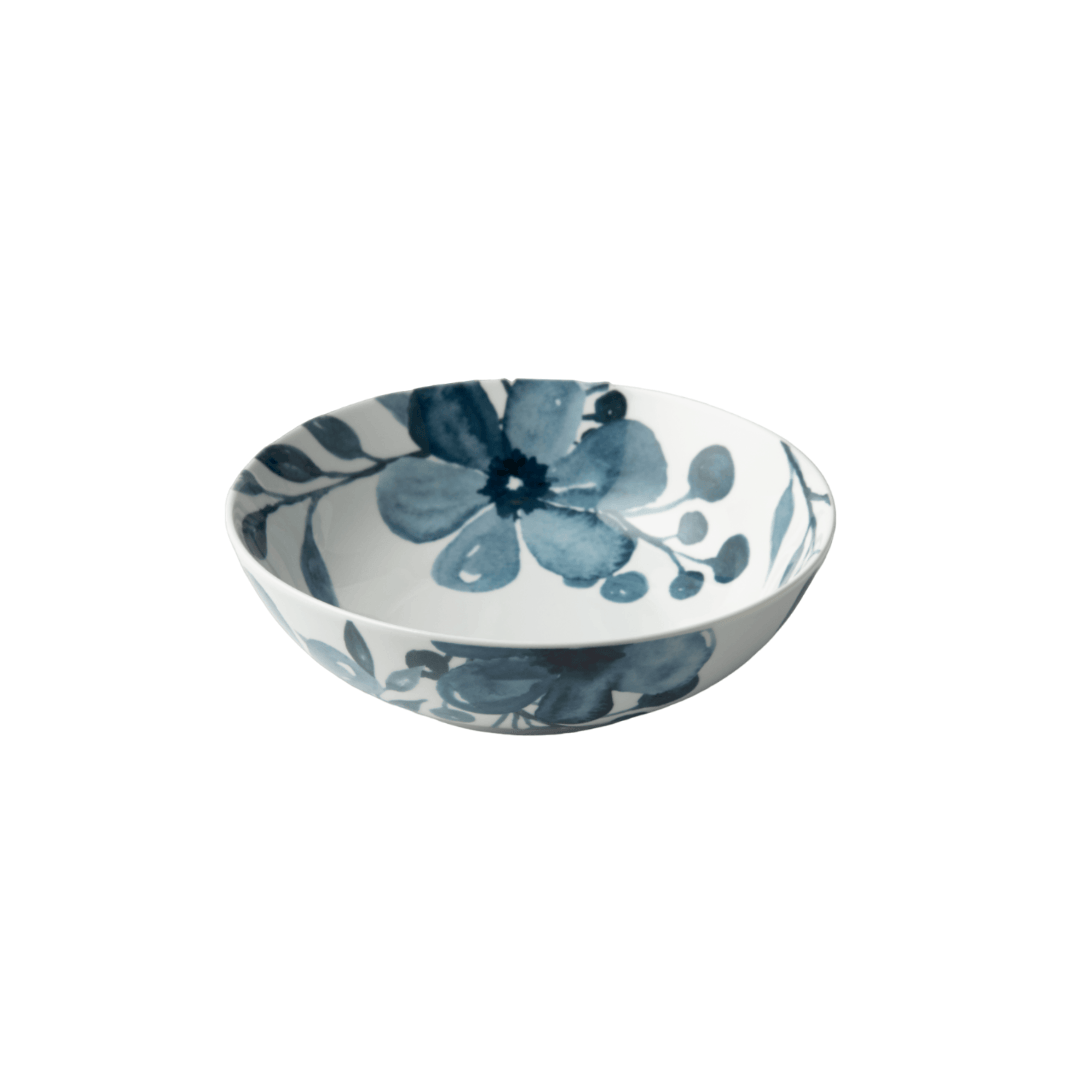 JENNA CLIFFORD - Blue Floral Salad Bowl 23cm