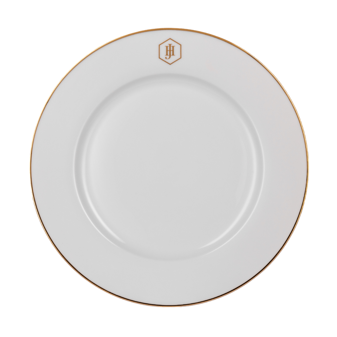 JAN - Gold Rimmed Charger