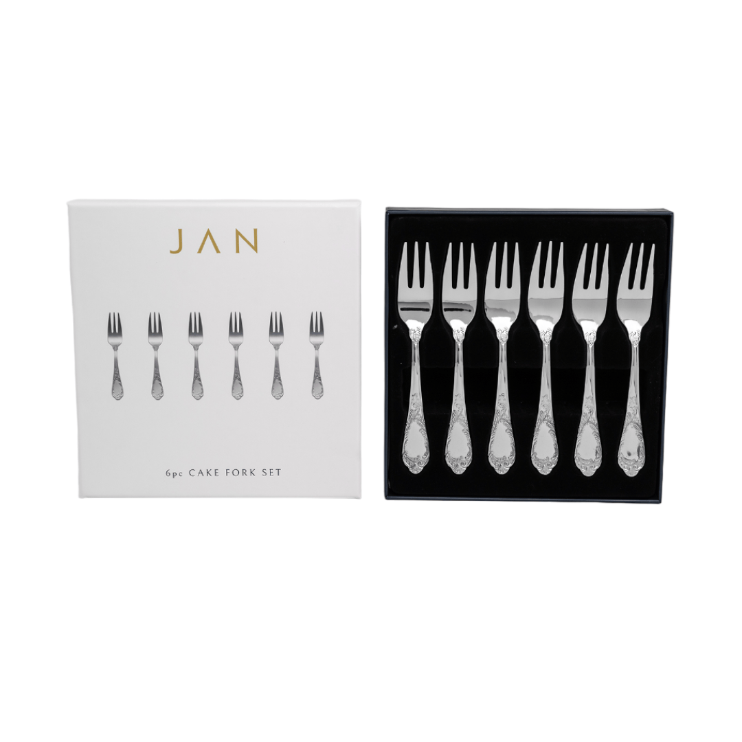 JAN - Pluto Cake Fork Set of 6