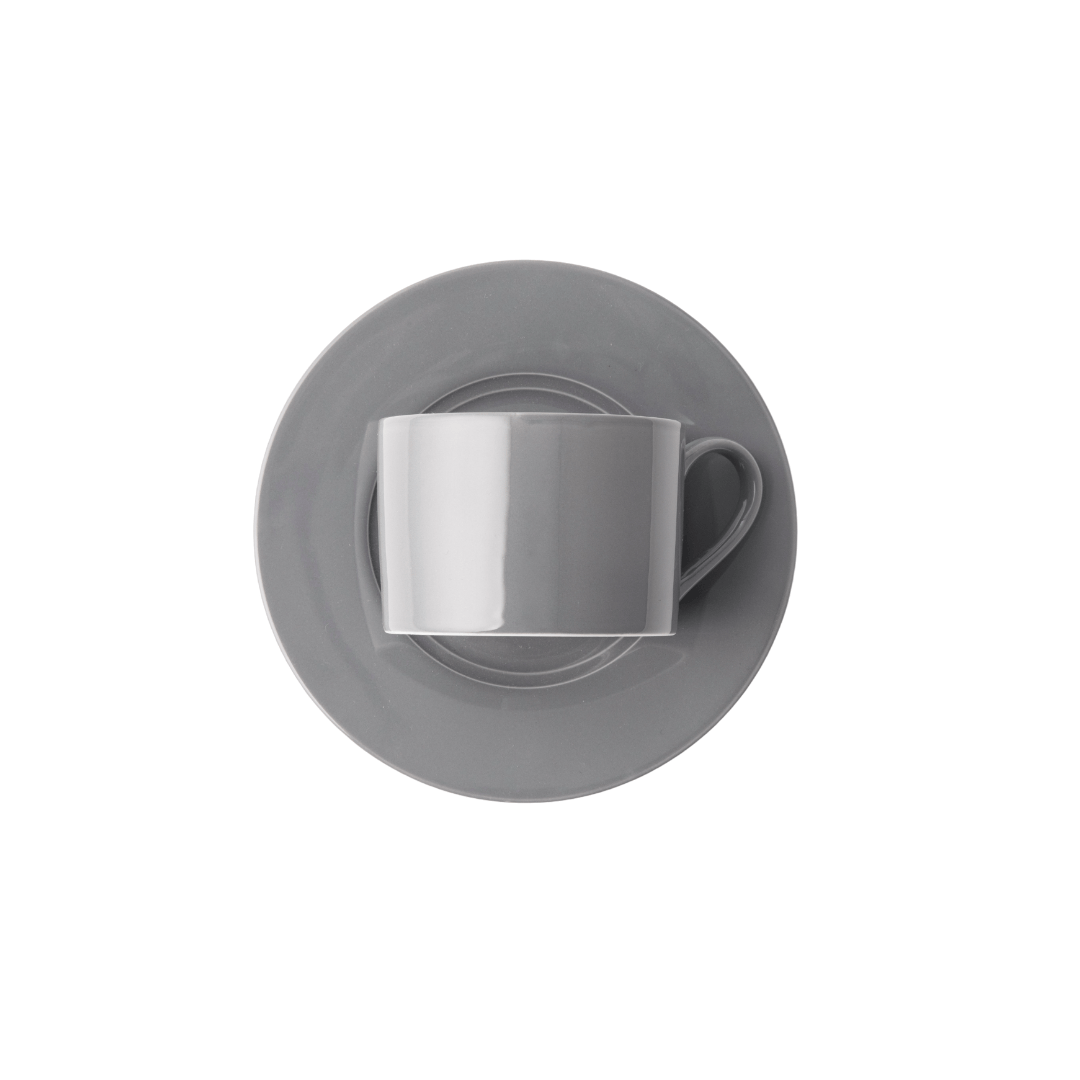 OMADA - Maxim Cup & Saucer 4pce in gift box (Choose from 3 Colours)