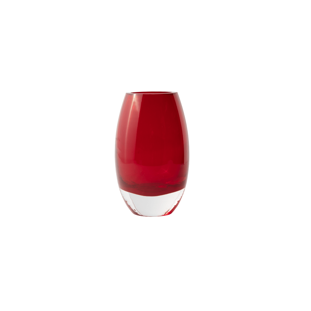 KROSNO - Red Vase Extra Small 18cm