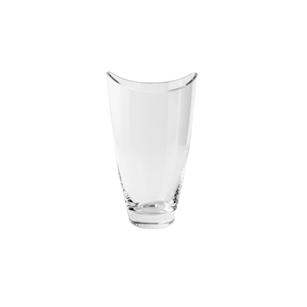 KROSNO - Clear Vase Large Loop 31cm