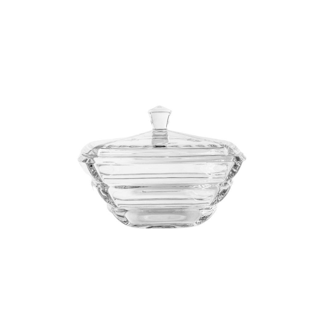 BOHEMIA CRYSTAL - Segment Covered Box 20.5cm