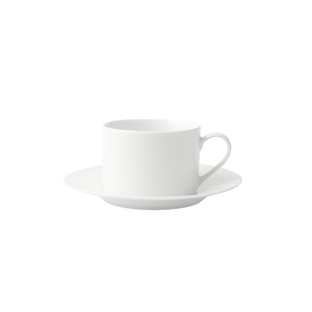 GALATEO - Super White Rim Cup & Saucer