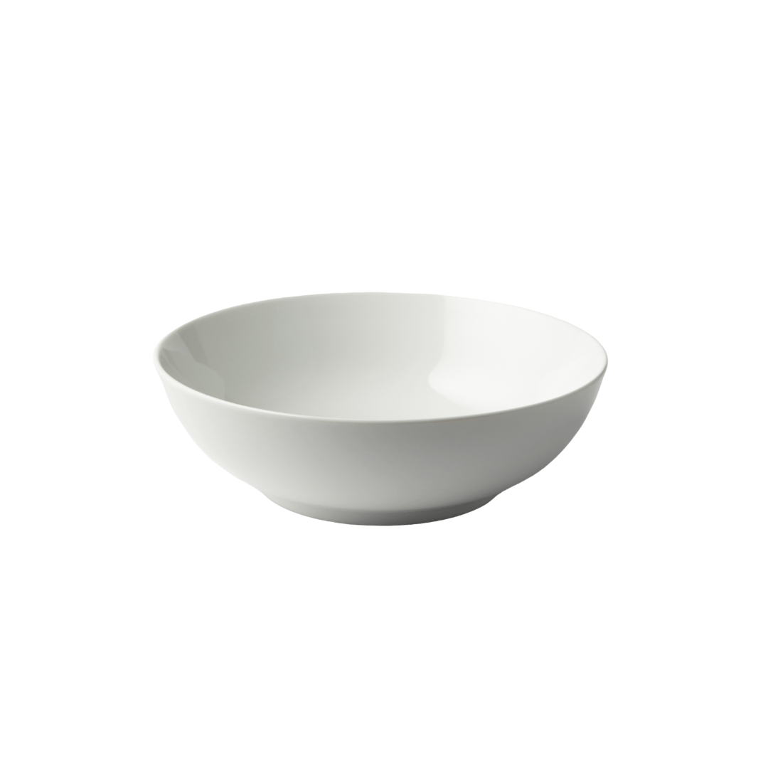 GALATEO - Super White Coupe Salad Bowl 24cm