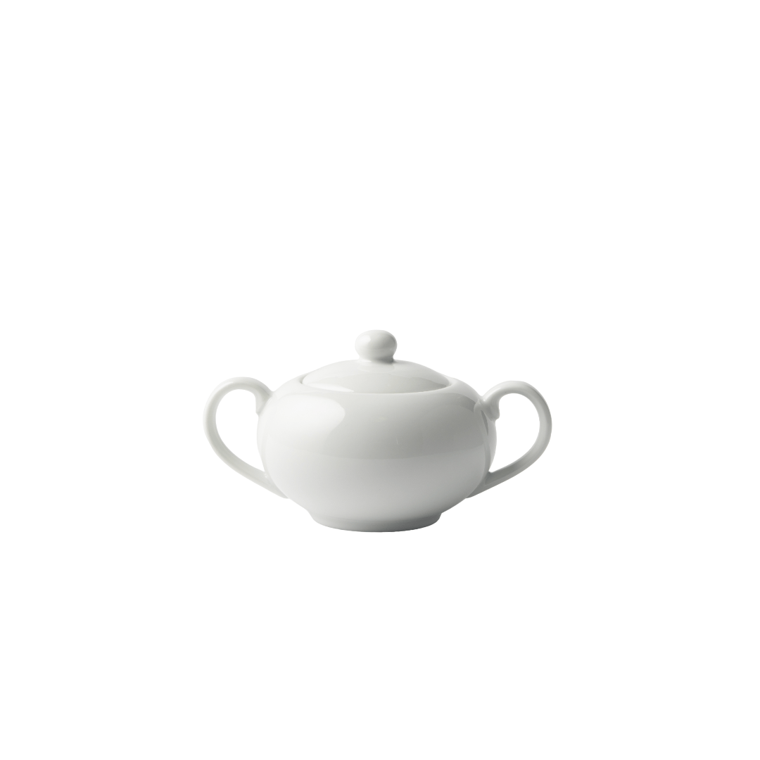 GALATEO - Super White Coupe Sugar Pot