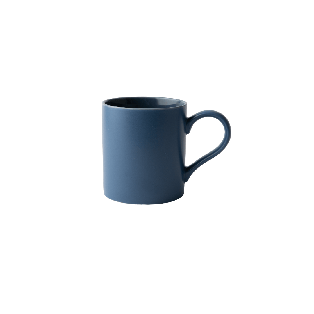 GALATEO - Semi-Matt Porcelain Cobalt Blue Mug