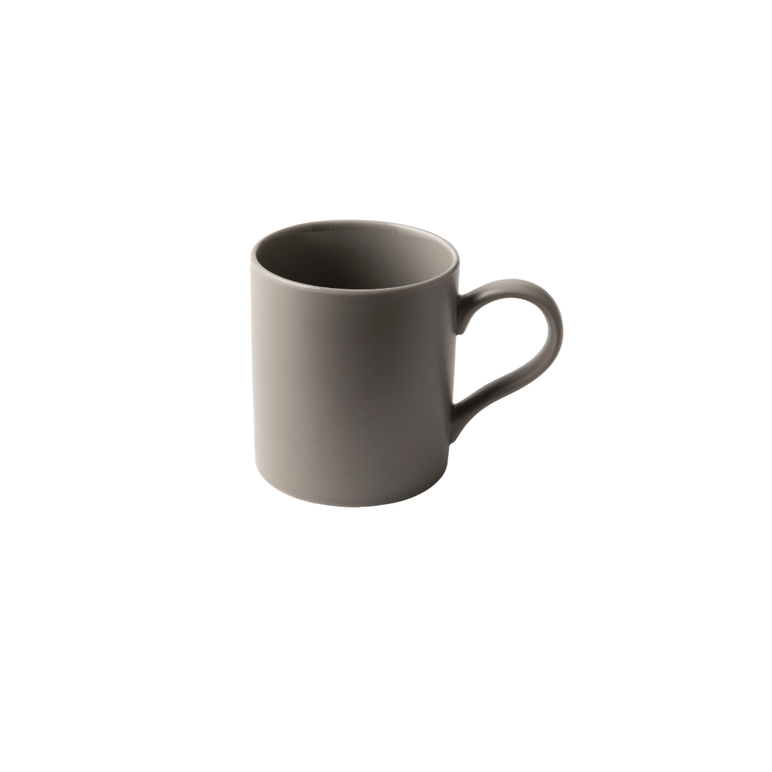 GALATEO - Semi-Matt & Glossy Porcelain Beige Mug
