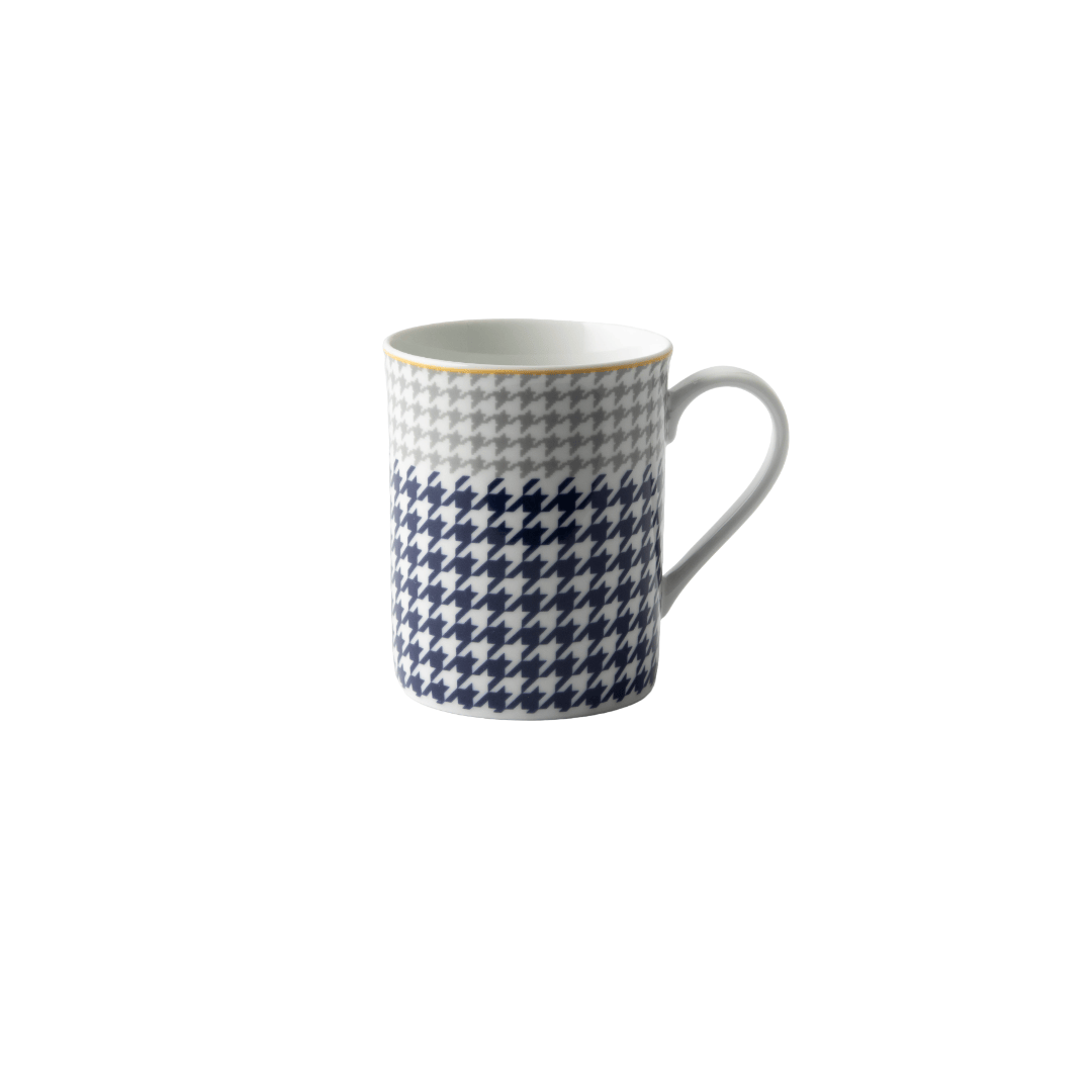 GALATEO - Blue Check Coffee Mug