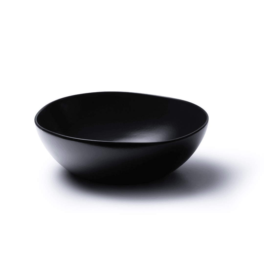 JAN - Noir et Noir Salad Bowl