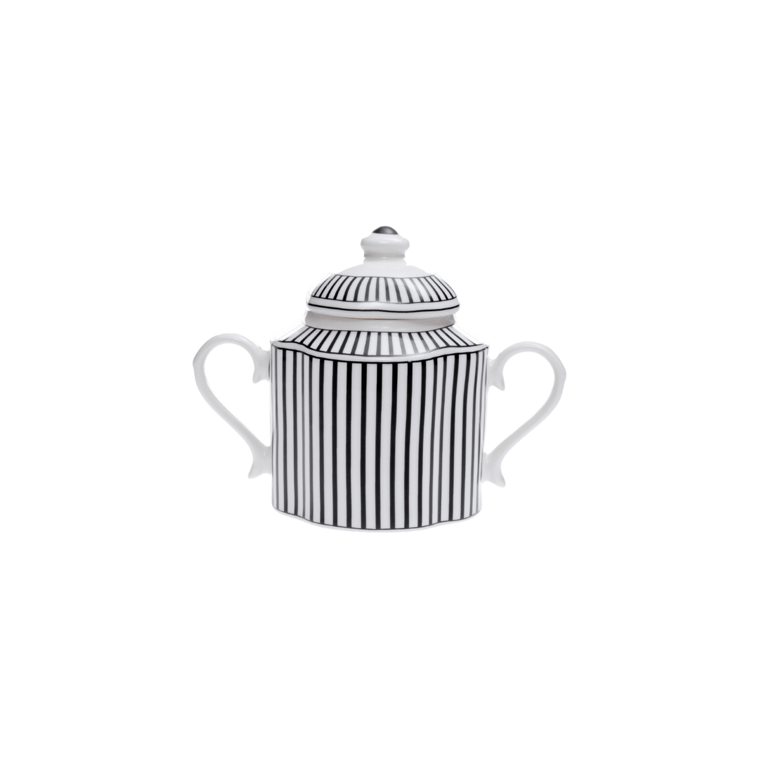 JENNA CLIFFORD - Ivory Noir Sugar Pot