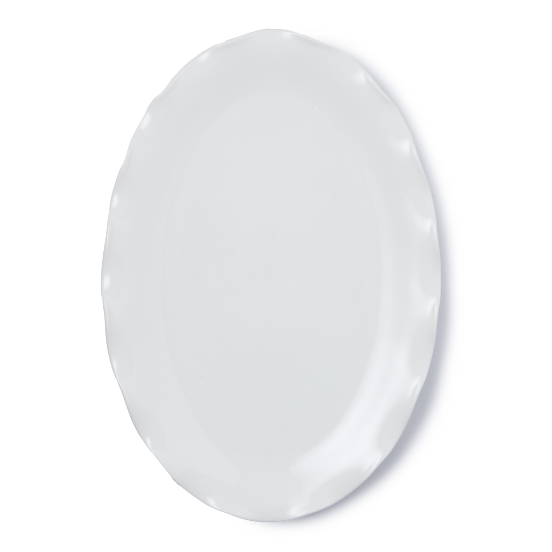 JAN - Maison Blanche Wave Oval Platter 40.8cm