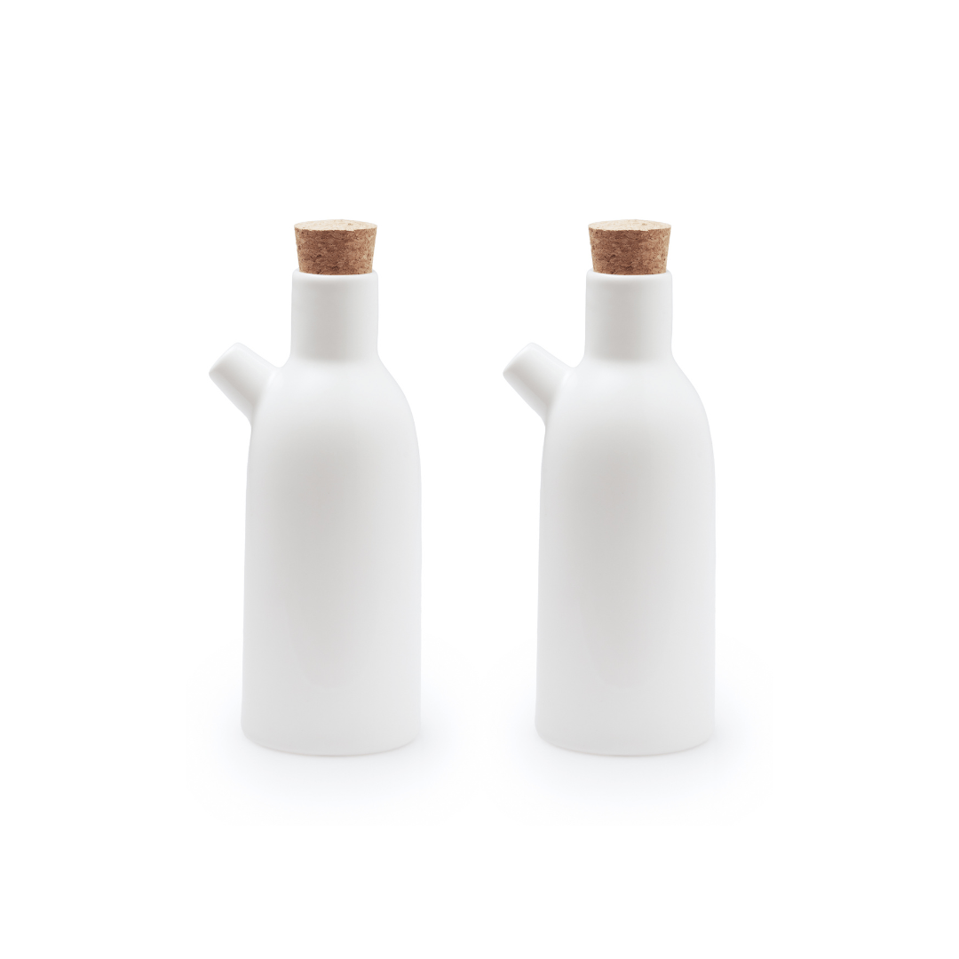 JAN - Maison Blanche Oil & Vinegar Pourer Set of 2