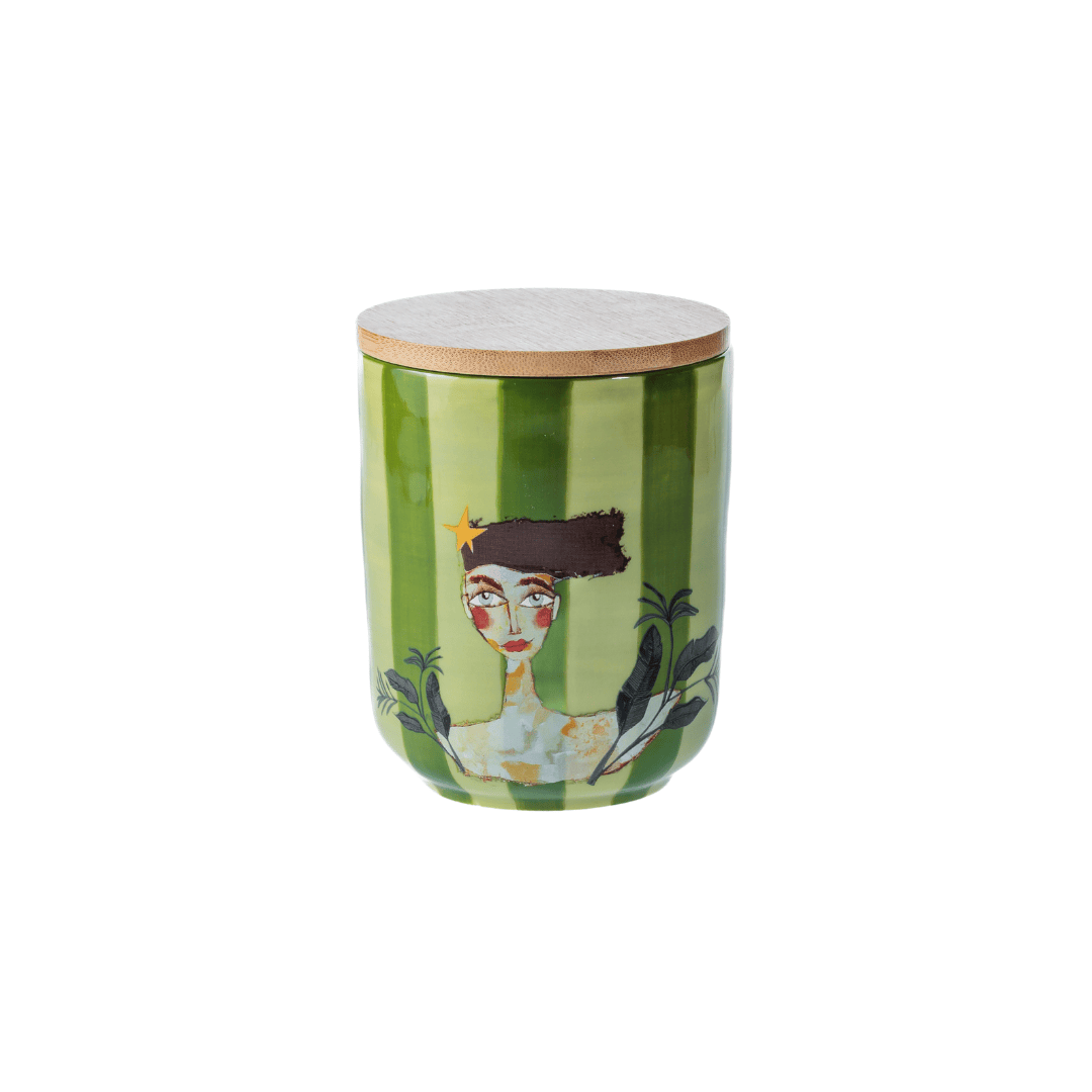 OLIVIA - Princess Canister Small Green