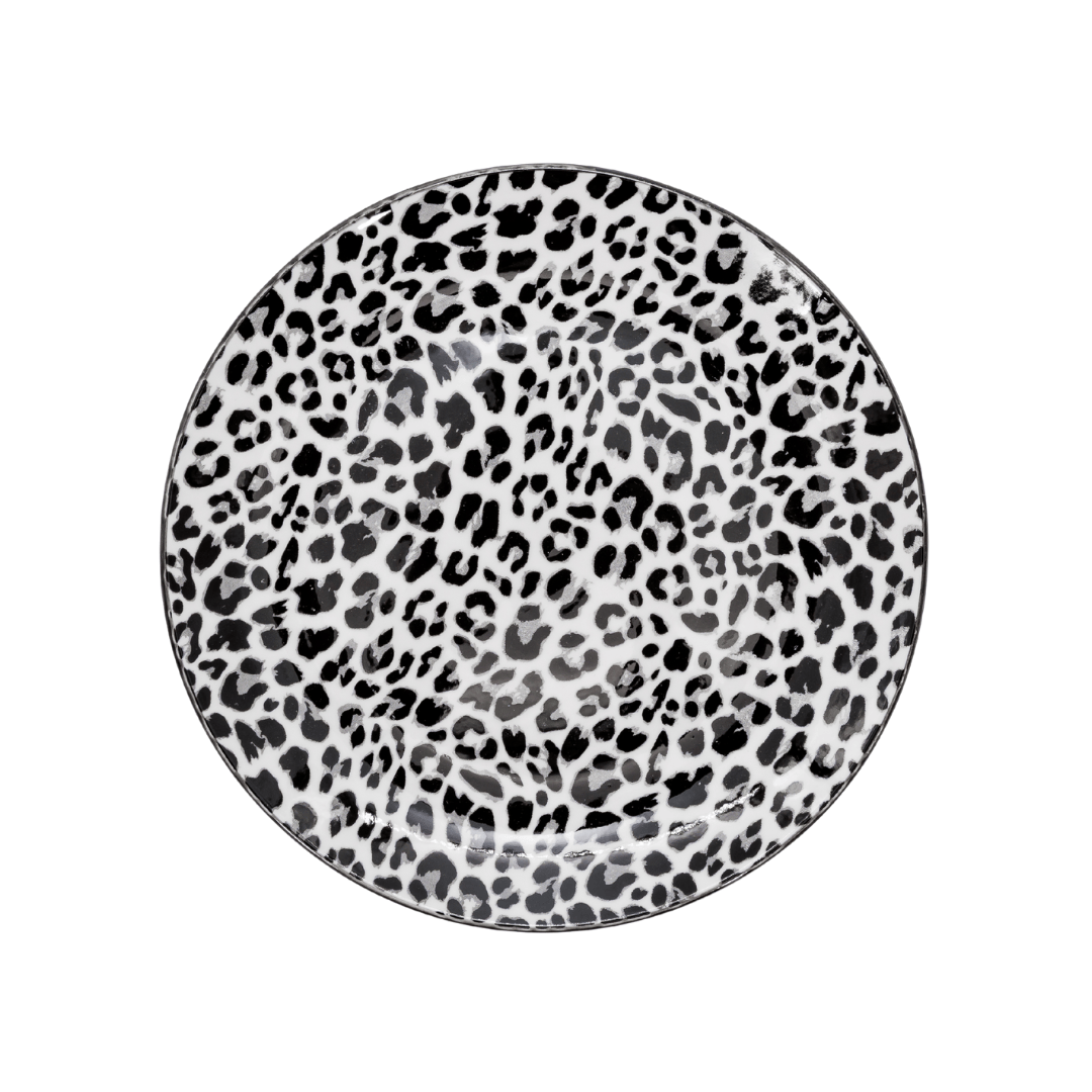 GALATEO - Pad Print 26.6cm Leopard Dinner Plate