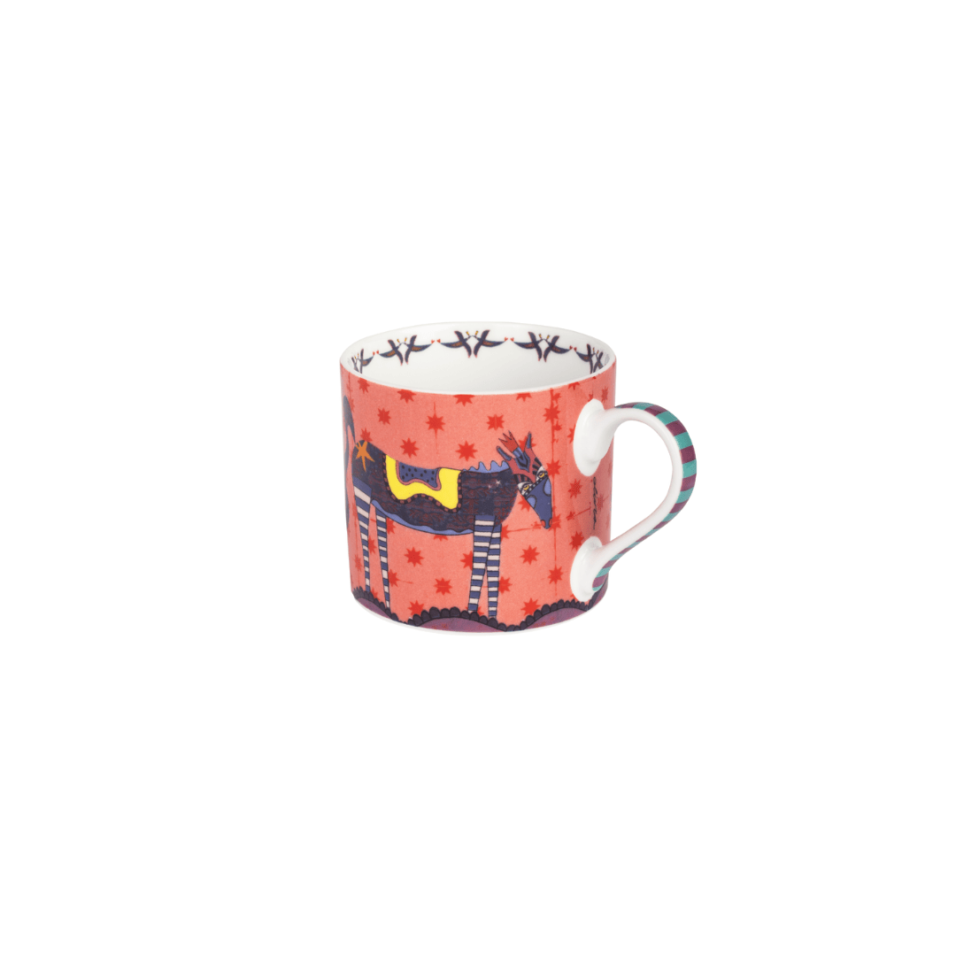 OLIVIA - Cappuccino Mug Horse