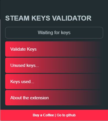 Github Avaroz Steam Keys Validator Validate And Divide The Used - Premium Space Design Gallery - Full HD