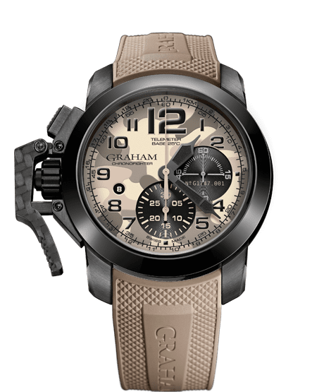 Graham Chronofighter Oversize Chronofighter Oversize Black Arrow Men's Watch 2ccau.e03a