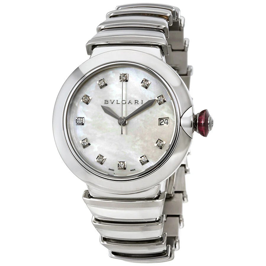 Bvlgari - Lucea Automatic 36mm Diamond dial MOP 102382