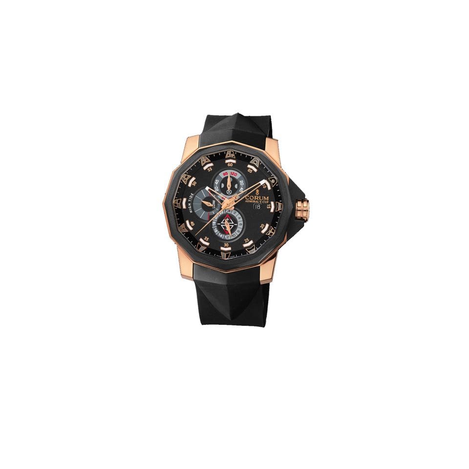 Corum Admiral's Cup Seafender Tides 48 – 18K Rose Gold with Brown Dial 277.931.91/0371